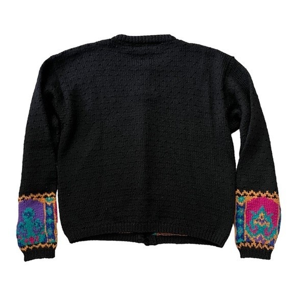 Michelle Stuart Studio Hand Knit Cardigan Sweater - Small - Picture 2 of 9